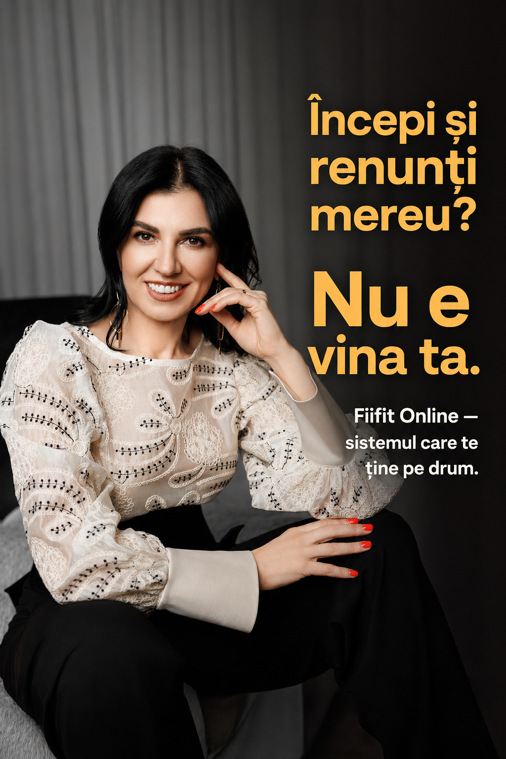 FiiFit Online - Începi și renunți mereu? Nu e vina ta.